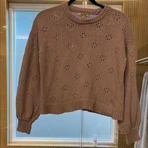 Purple Knit Women's Sweater